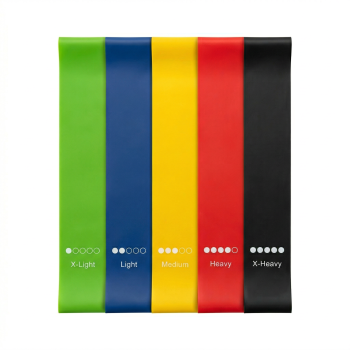 Fitnessband Gymnastikbänder Trainingsbänder Set Widerstandsbänder Gymnastik Fitness Widerstandsbänder Krafttraining Sportband